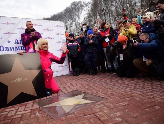 Светлана Хоркина стала бургомистром горнолыжного курорта «Роза Хутор»